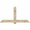Ekena Millwork Eugene Rough Sawn Timber Gable Bracket, Douglas Fir, 72"W x 39"H x 6"D x 6"F, 13/12 Pitch GBW072X39X0606EUG00RDF - alternate 1